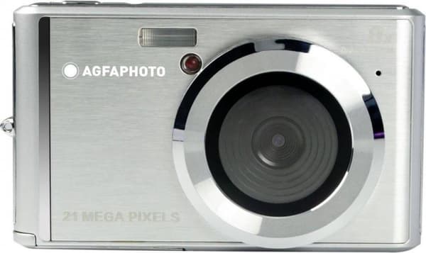 AgfaPhoto DC5200 - digitalkamera - kompaktkamera - 21,0 MPix - 720p - sølv (DC5200-SIL)