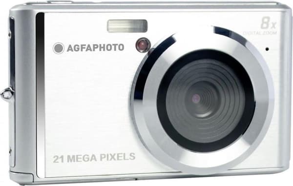 AgfaPhoto DC5200 - digitalkamera - kompaktkamera - 21,0 MPix - 720p - sølv (DC5200-SIL)