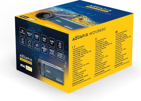 Easypix Aquapix WDV5630 Gråblå (24010)