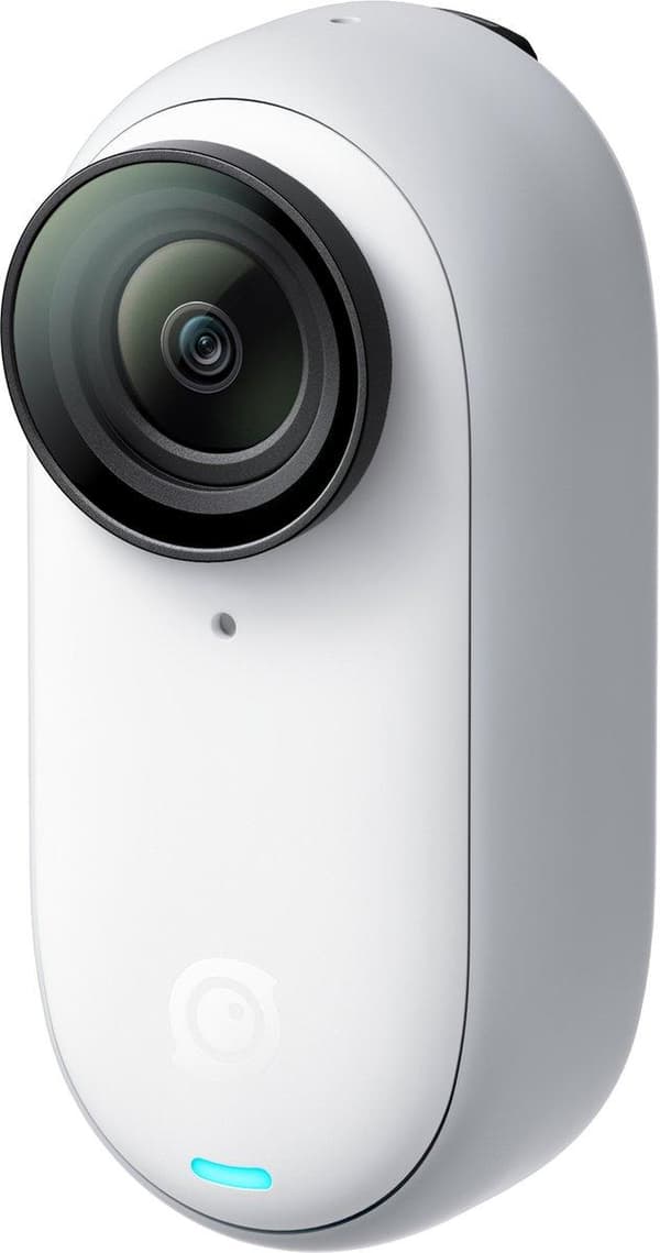 Insta360 GO 3 (64GB) Action Cam 2.7K, Bluetooth, Billedstabilisering, Minikamera, Sprøjtsikker, Touch Screen, Vandtæt, Slow Motion, Time Lapse (854776