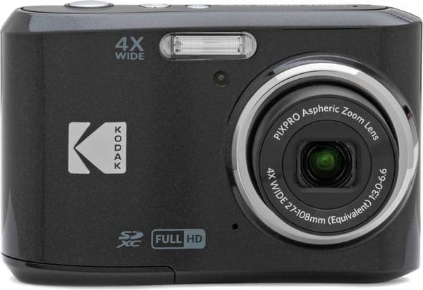 Kodak PIXPRO FZ45 1/2,3" kompaktkamera 16 MP CMOS 4608 x 3456 pixlar Svart (FZ45BK) Svart