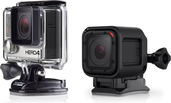GoPro Curved + Flat Adhesive Mounts - Support System - Adhesive Mount - för HD HERO, HERO+ LCD, HERO3, HERO4 Session, HERO6 Black, HERO7 Black, Silver