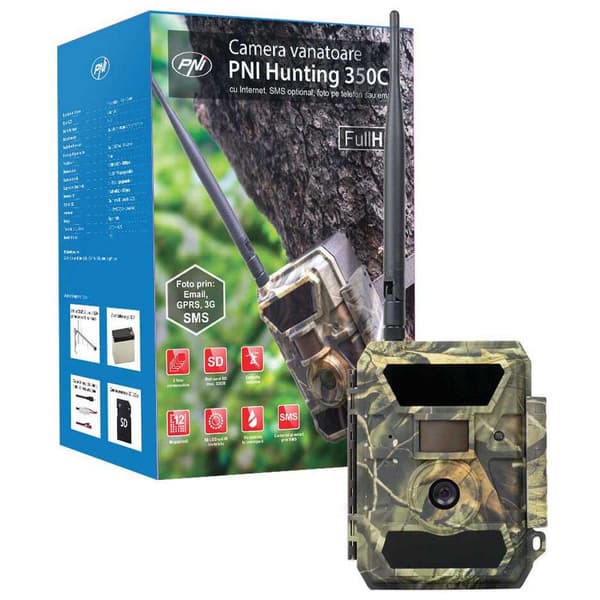 Pni Kamera Hunting 350c 1080p 3g Kanssa Yö Näkemys Vihreä