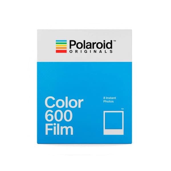 Polaroid Originals Color 600 Film 8 Instant Photos Blå