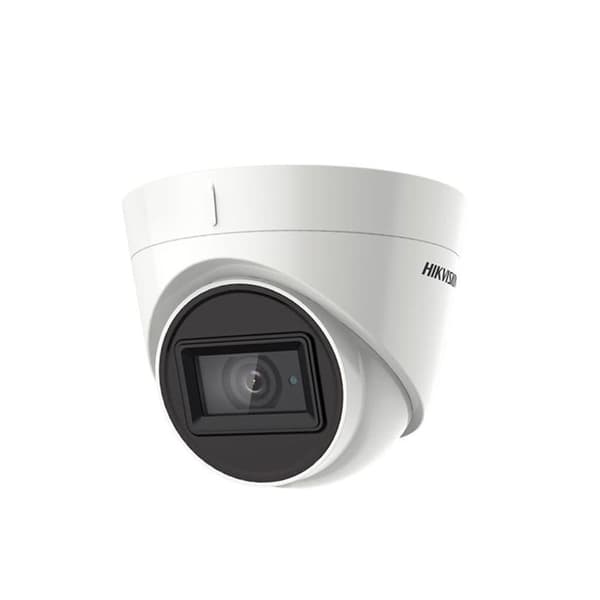 CAMERA TURBOHD DOME 2MP 2.8MM IR40M MIC, "DS-2CE78D0T-IT3FS2" (timbru verde 0.8 lei) Valkoinen