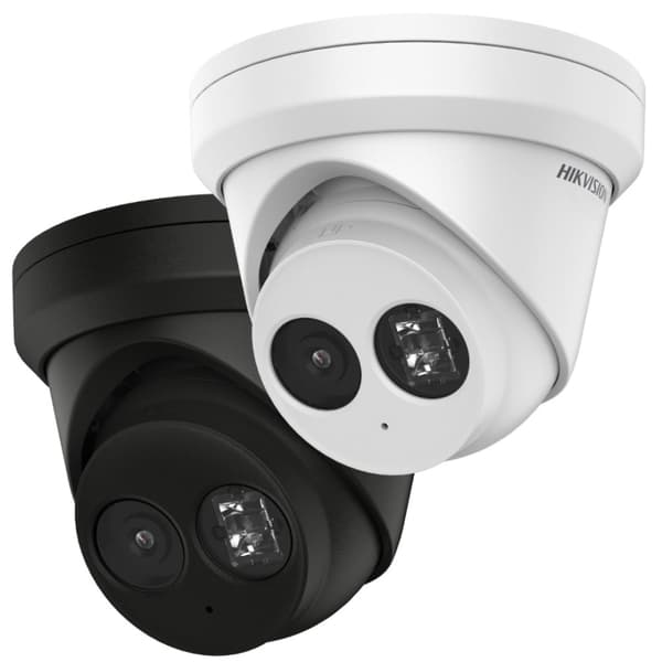 CAMERA IP TURRET 6MP 2.8MM IR30M MIC Svart