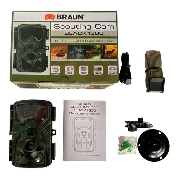 Braun Photo Metsästys Kamera 1300 Hopeinen