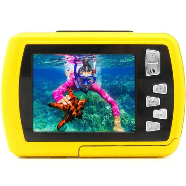 Easypix Kompakt Kamera Aquapix W2024 Splash Gul