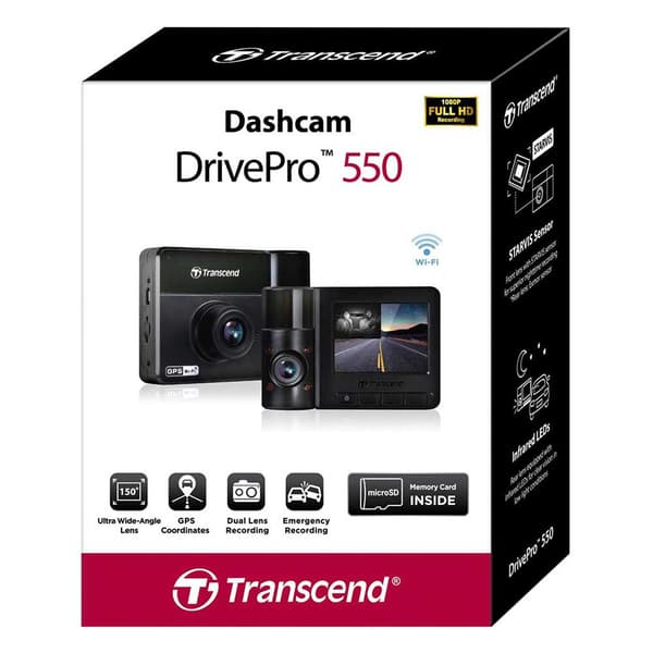 Transcend Toimintakamera 64gb Hopeinen