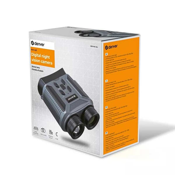 Denver Night Vision Kamera Nvi-491 Hopeinen