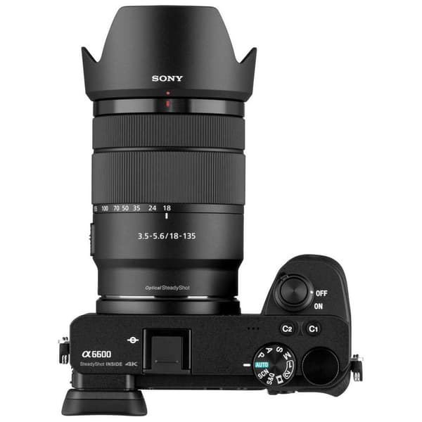 Sony Kamera Alpha 6600 Kit Sel 18-135 Mm Sort