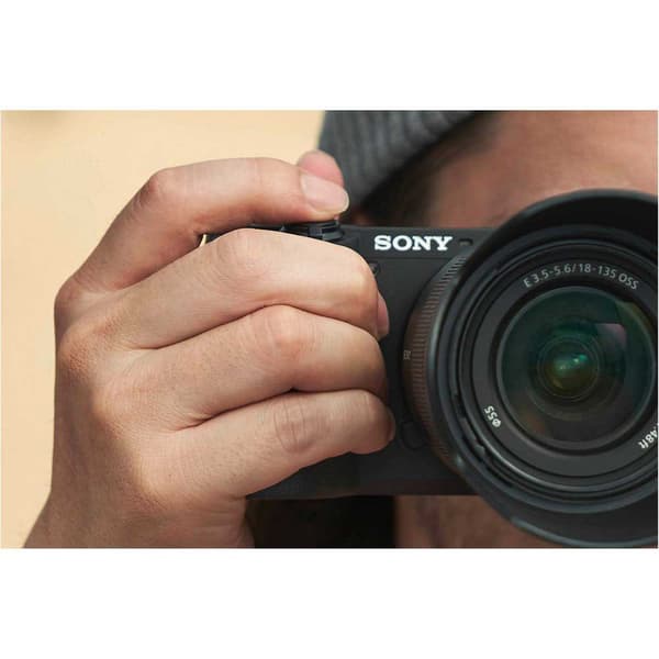 Sony Kamera Alpha 6600 Kit Sel 18-135 Mm Sort
