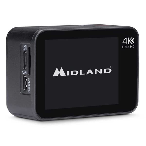 Midland Cam H5 Pro 4k@30fps 5mp Musta