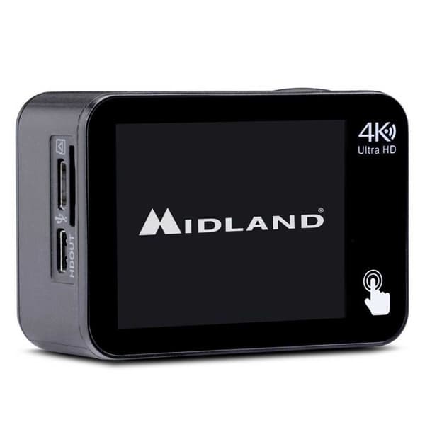 Midland Cam H9 Pro 4k@30fps 20mp Musta