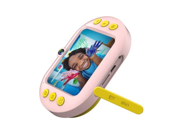 Agfa Vattentät Kamera Rosa