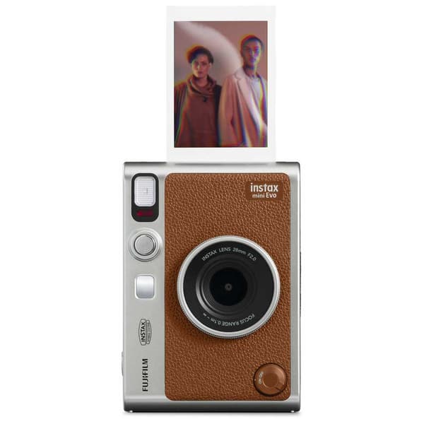 Fujifilm Øjeblikkelig Kamera Instax Mini Evo Type C Brun