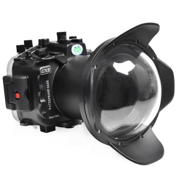 Sea Frogs Bolig Til Med Flad Port Og Tør Kuppel Sony A7riv 8 Sort,Søvfarvet