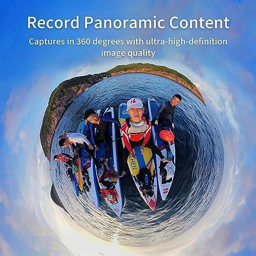 Kandao QooCam 3 360° actionkamera - Travel Combo (Q23G-02)