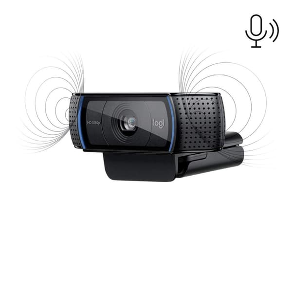 Logitech C920 webcam 960-001055 Sort