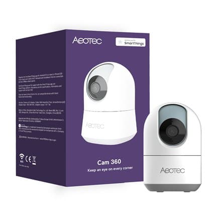 Aeotec Cam 360 WiFi FullHD AEOTEC | 360 kamera | 5MP | H.264
