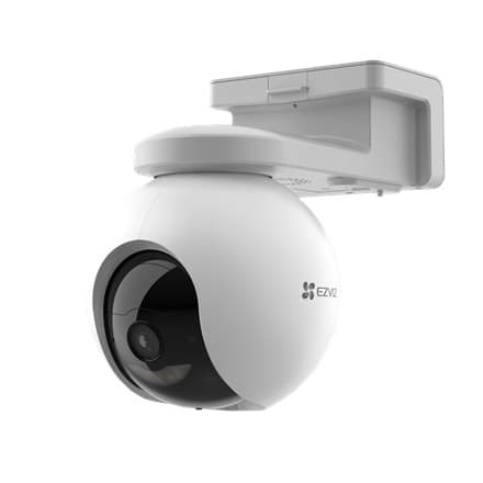 EZVIZ | IP-kamera | CS-EB8 4G/LTE med batteri | 3MP | 4mm | IP65 | H.265 / H.264 | MicroSD, max. 512 GB Vit