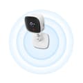 Miniatyrbild 2 av 3: TP-LINK | Hemsäkerhet Wi-Fi-kamera | Tapo C110 | Kub | 3MP | 3,3 mm/F/2,0 | Sekretessläge, ljud- och ljuslarm, rörelsedetektor
