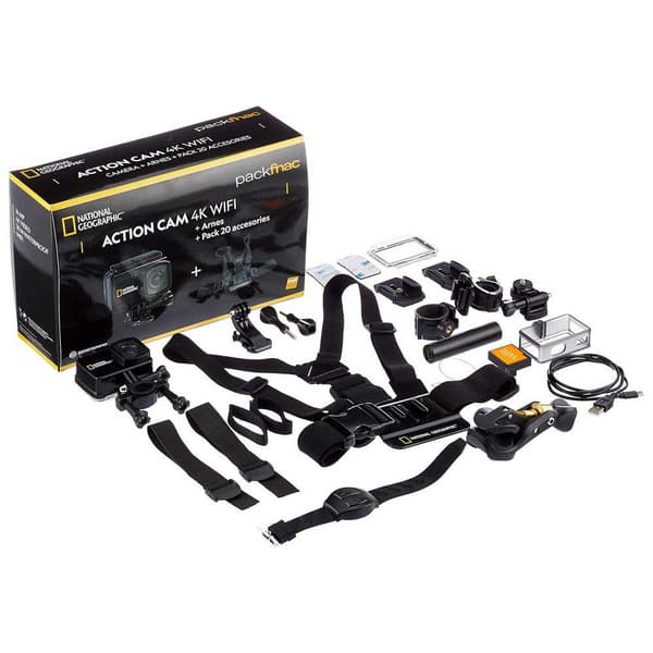 National Geographic Action Kamera Explorer 4 Pack