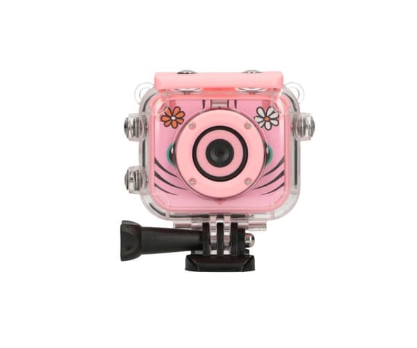 Extralink Kids Camera H18 Pink | Kamera | 1080P 30 fps, IP68, 2,0" näyttö