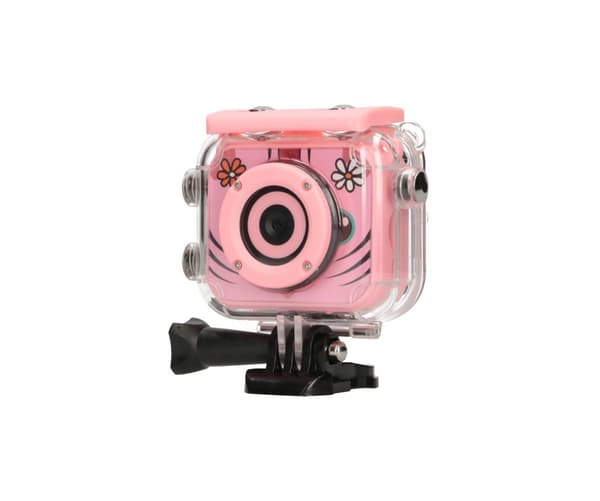 Extralink Kids Camera H18 Pink | Kamera | 1080P 30 fps, IP68, 2,0" näyttö