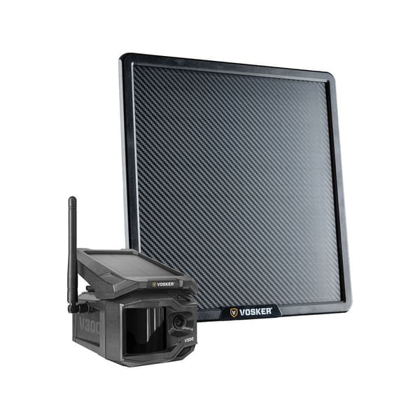 Vosker V300 Kamera Og Solcellebank
