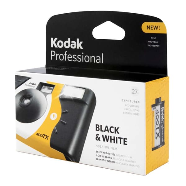 Kodak Tri-x 400 B&w 27 Engangskamera Søvfarvet One Size / EU Plug