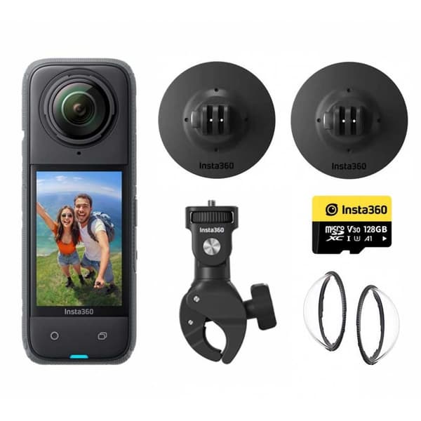 Insta360 X4 Motor Combo Actionkamera Svart