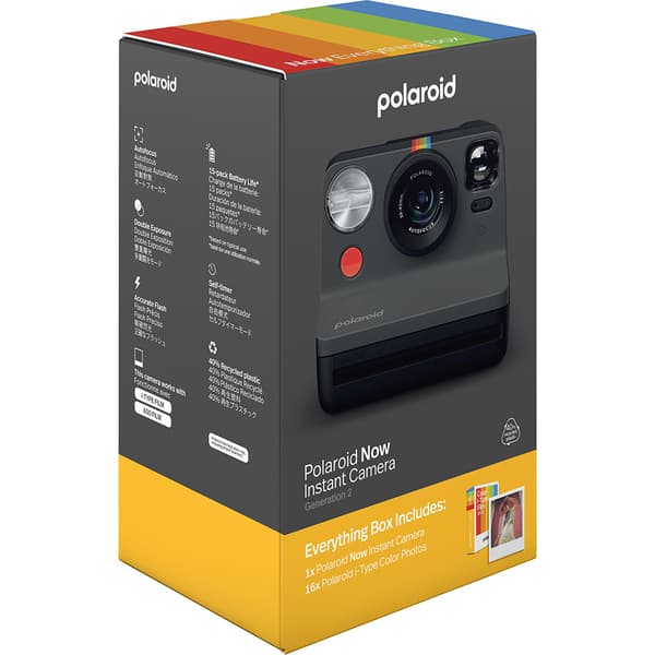 Polaroid Now Gen 2 E-box Momentkamera Transparent