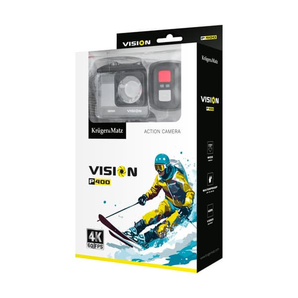 Kruger&Matz Vision P400 urheilukamera
