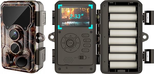 SJCAM M50 METSÄSYSKAMERA KAMERA TRAP IP65 24M HD