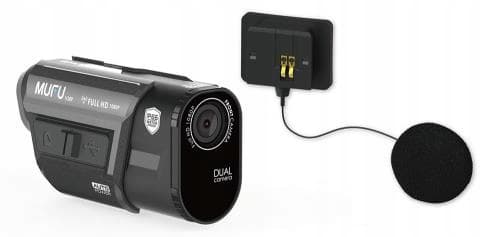 MOTORCYKEL VIDEO INSPELARE MUFU MOTOCAM V30P FullHD 7H motorcykelkamera