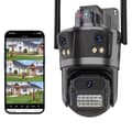 Miniatyrbillede 1 af 2: WIFI IP Kamera, 15MP Opløsning, To-Vejs Lyd,15MP intet kort, EU -stik