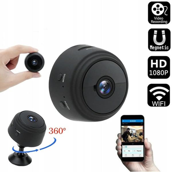 TRÅDLÖS MINI NIGHT VISION CAMERA WIFI SMART