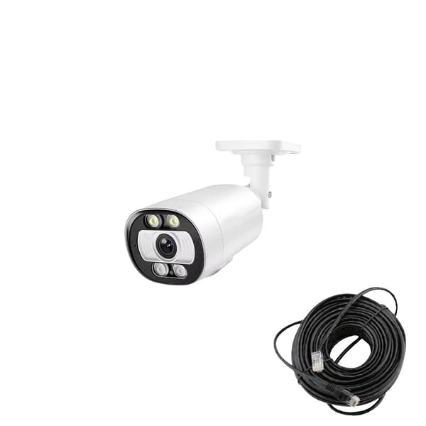 5MP POE IP-kamera, färg-nattseende, AI-mänsklig detektion,1st CAME med kabel