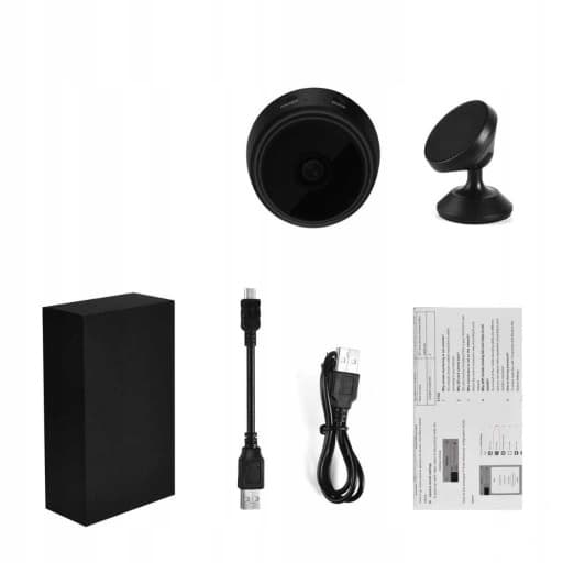 MINI SPIONKAMERA FULD HD IR WIFI-DETEKTION