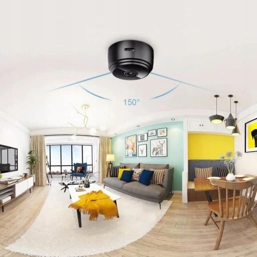 MINI SPIONKAMERA FULD HD IR WIFI-DETEKTION