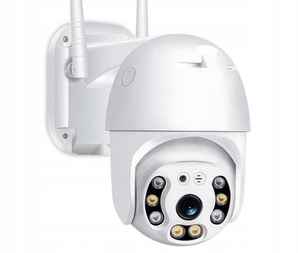 UDENDØRS ROTERENDE KAMERA WIFI IP 4x ZOOM SD 2Mpx DOME IP