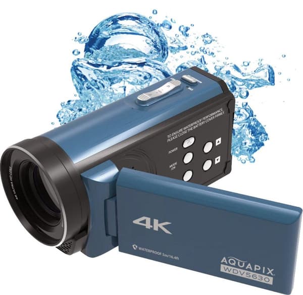 Easypix Aquapix WDV5630 Gråblå (24010)