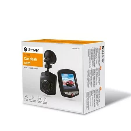 Denver CCT-1230 bilkamera med indbygget 2,4" LCD-skærm