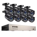 Miniatyrbild 1 av 2: Hemlarmssystem, H265+ DVR, Nattsyn,8CH DVR med 8 kameror-a, Ingen