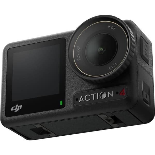 Sportskamera - DJI - Osmo Action 4 Adventure Combo - 1/1,3-tommer sensor - 4K/120 fps - 155 ultrabredt synsfelt