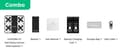 Miniatyrbillede 3 af 6: Baseus P10068307213-00 Lithium-ion powerbank 5000 mAh Hvid