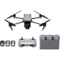 Miniatyrbild 1 av 6: Drönare - DJI - Air 3S Fly More Combo (- DJI - RC-N3) - Dubbel 1 CMOS-kamera och 70 mm telekamera - 14 stegs dynamiskt omfång - RTH Int