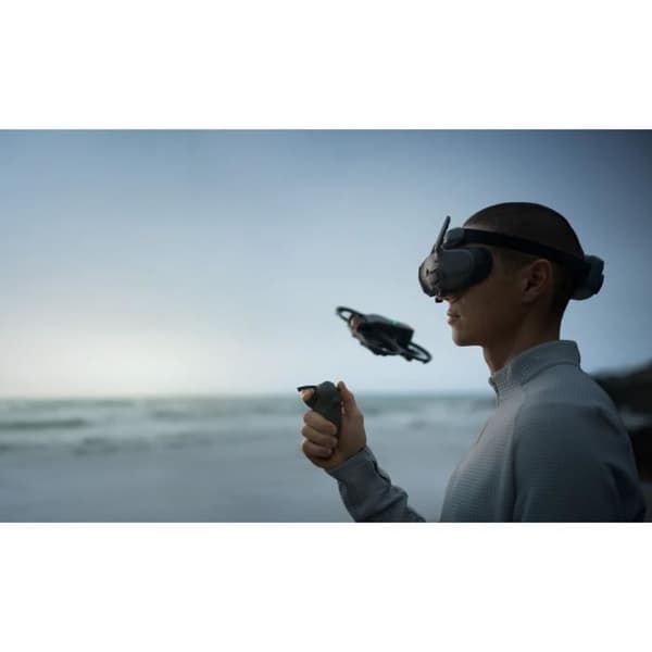 Drone - DJI - Avata 2 - 4K Kamera - 25 min Batterilevetid - RC Motion 3 og Goggles 3