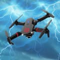 Miniatyrbillede 4 af 6: Drone - RC - 24 X 19 CM - 2 4K Kameraer - Smartphone Fjernbetjening - 8 min Batterilevetid